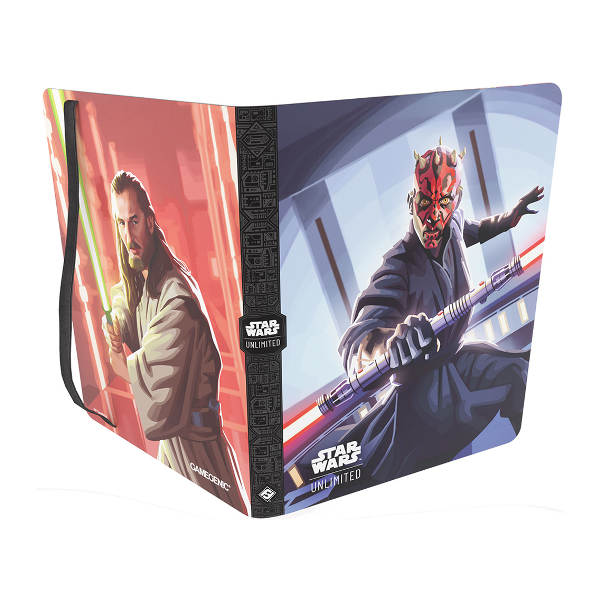 Star Wars Unlimited TCG - CASUAL ALBUM 18-POCKET - Qui-Gon Jinn/Darth Maul