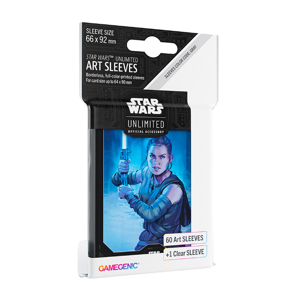 Star Wars Unlimited TCG - Gamegenic Art Sleeve - Rey - Premium Card Sleeves from Gamegenic - Just $7.99! Shop now at Game Crave Tournament Store