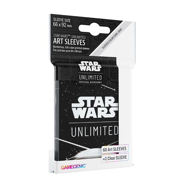 Star Wars Unlimited TCG - Gamegenic Art Sleeve - Card Back White - Premium Card Sleeves from Gamegenic - Just $7.99! Shop now at Game Crave Tournament Store