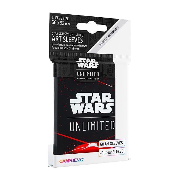 Star Wars Unlimited TCG - Gamegenic Art Sleeve - Space Red - Premium Card Sleeves from Gamegenic - Just $7.99! Shop now at Game Crave Tournament Store