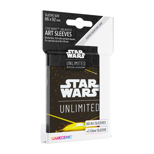 Star Wars Unlimited TCG - Gamegenic Art Sleeve - Card Back Yellow - Premium Card Sleeves from Gamegenic - Just $7.99! Shop now at Game Crave Tournament Store