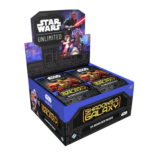 Star Wars Unlimited TCG - Shadows Of The Galaxy Booster Box - Premium SWU Sealed from Fantasy Flight Games - Just $99.99! Shop now at Game Crave Tournament Store