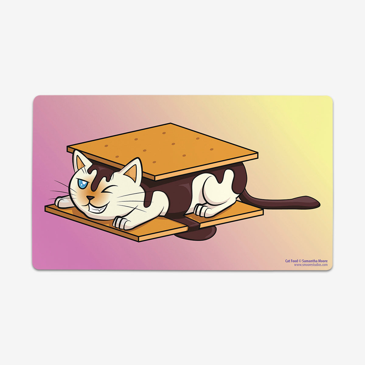 Smoore Cat Playmat - Premium Playmat from Inked Gaming - Just $34.99! Shop now at Game Crave Tournament Store