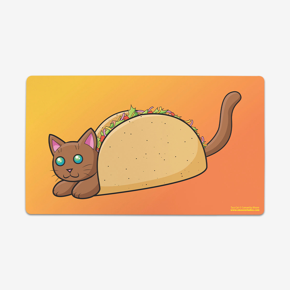 Taco Cat Playmat - Premium Playmat from Inked Gaming - Just $34.99! Shop now at Game Crave Tournament Store