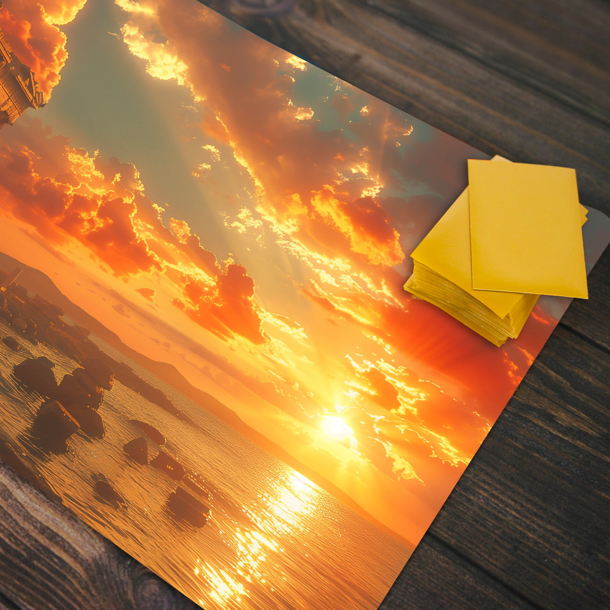 Sunlit Heritage Playmat - Premium Playmat from Inked Gaming - Just $34.99! Shop now at Game Crave Tournament Store