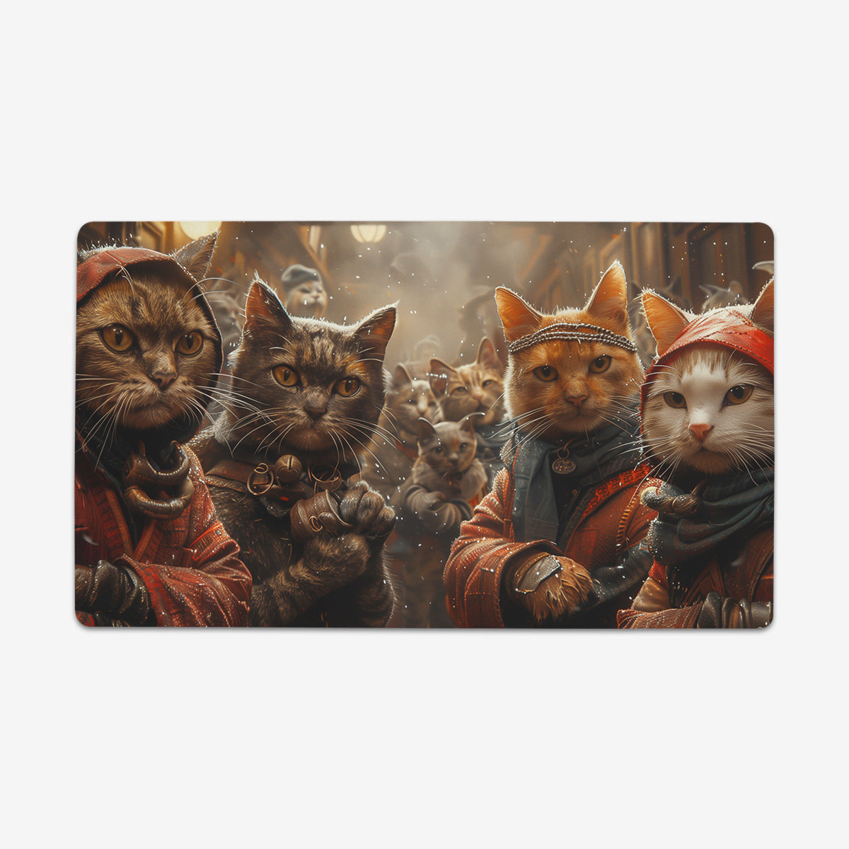 The Purr Crew Playmat - Premium Playmat from Inked Gaming - Just $34.99! Shop now at Game Crave Tournament Store