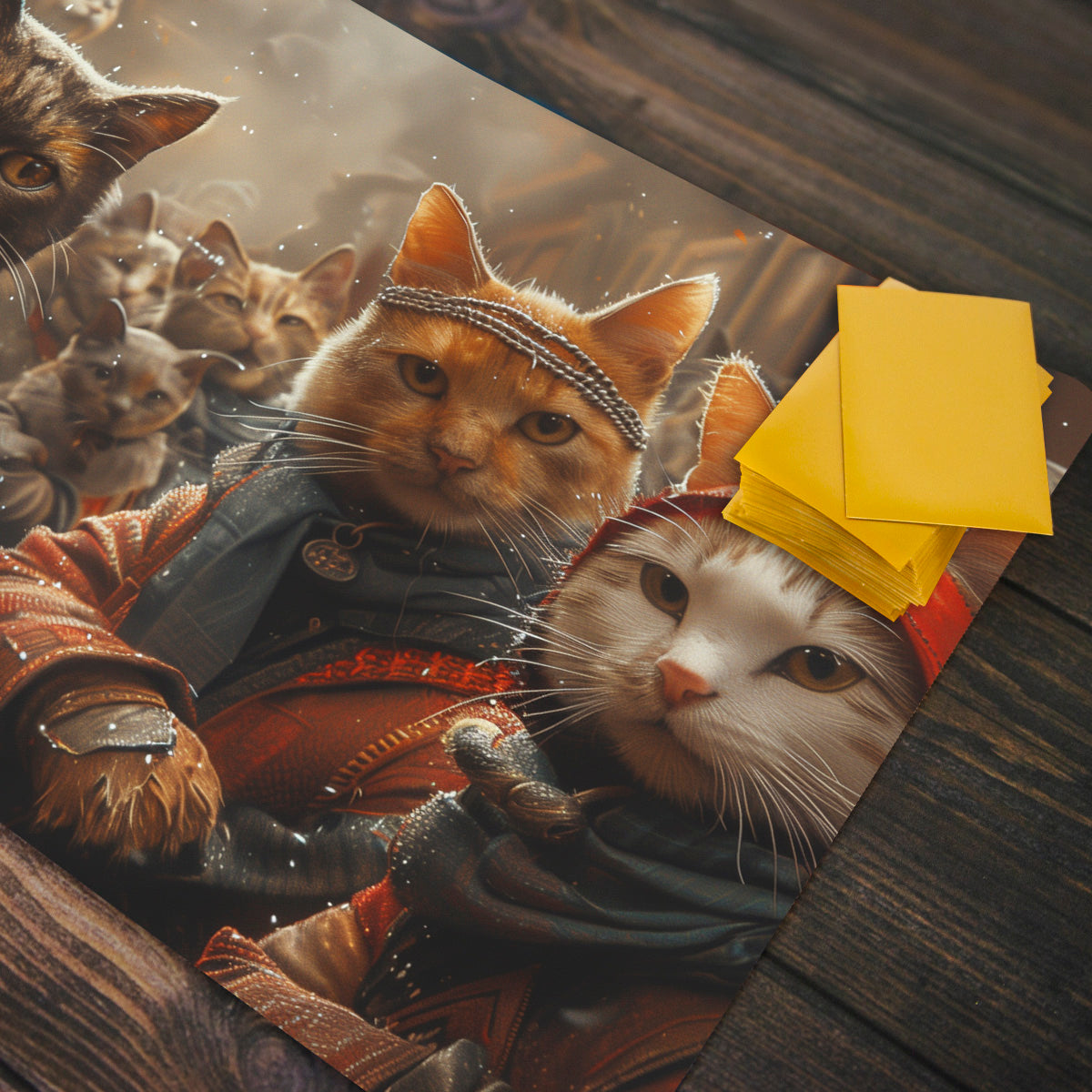 The Purr Crew Playmat - Premium Playmat from Inked Gaming - Just $34.99! Shop now at Game Crave Tournament Store