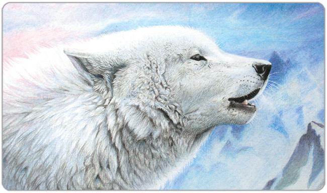 Waking the White Wolf Playmat - Premium Playmat from Inked Gaming - Just $34.99! Shop now at Game Crave Tournament Store