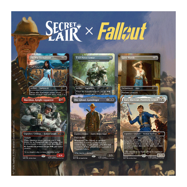 MTG TCG - Secret Lair x Fallout®: Beyond Vault 33