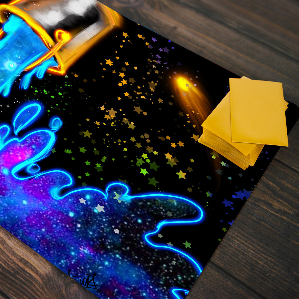 Space Bucket Playmat - Premium Playmat from Inked Gaming - Just $34.99! Shop now at Game Crave Tournament Store