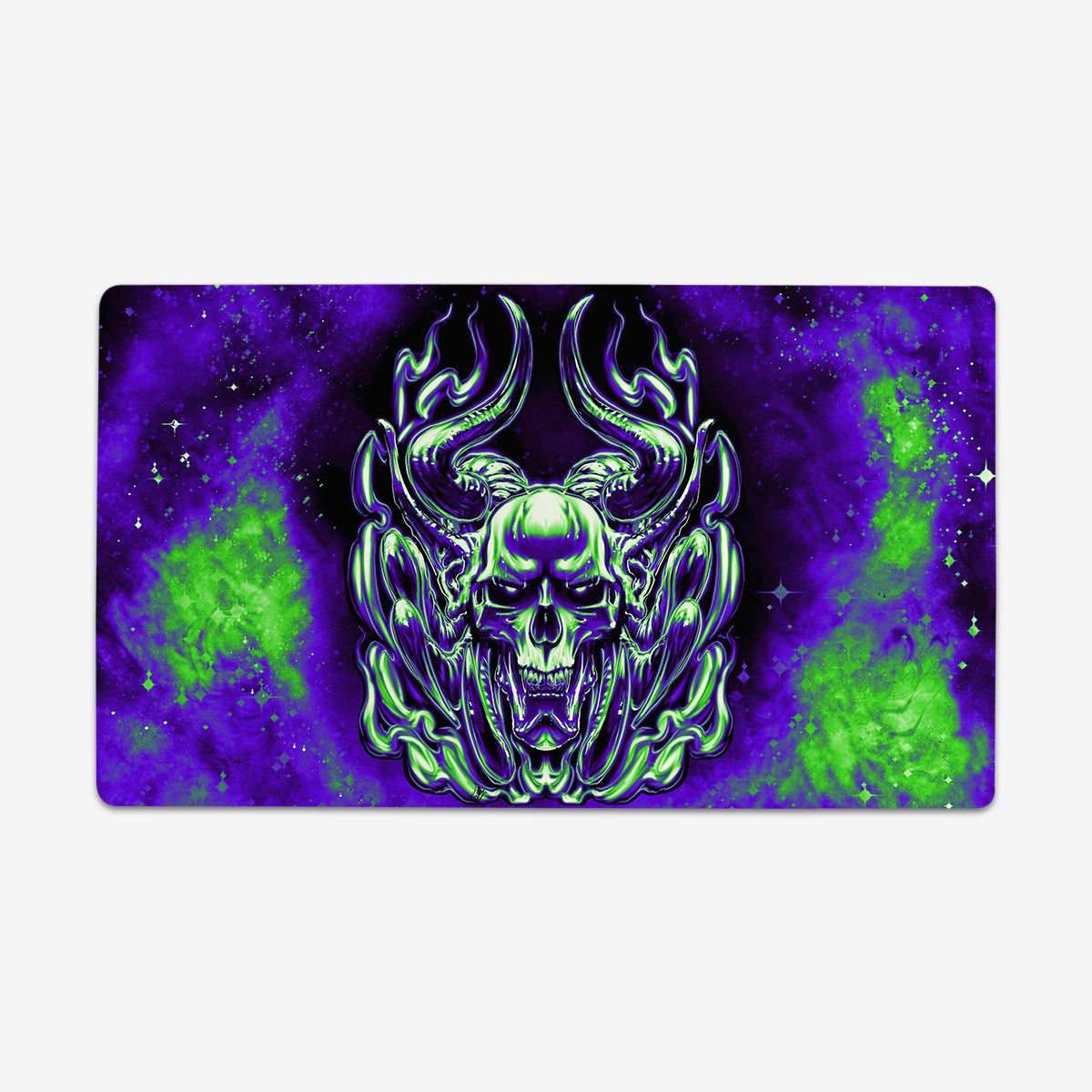Space Demon Playmat - Premium Playmat from Inked Gaming - Just $34.99! Shop now at Game Crave Tournament Store