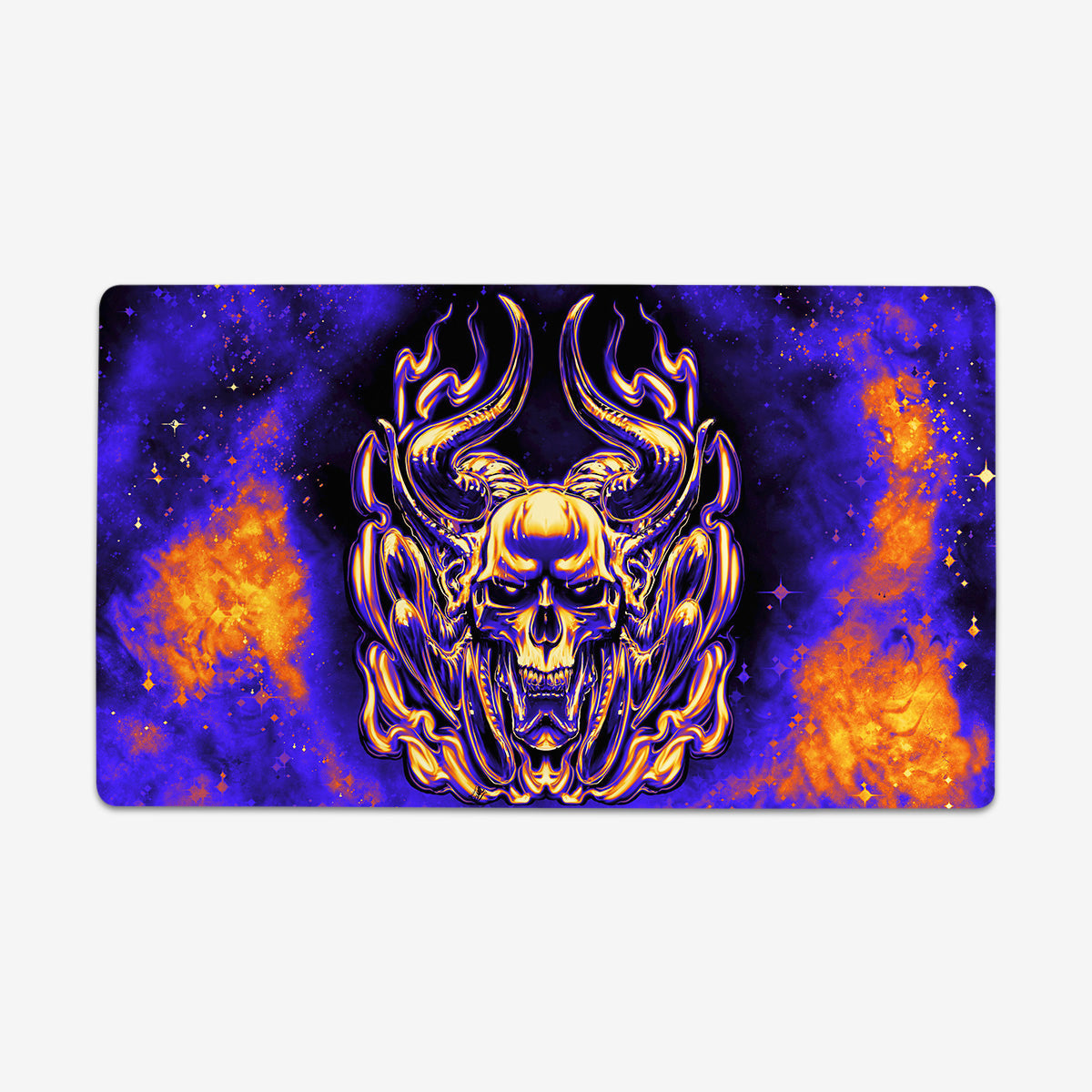 Space Demon Playmat - Premium Playmat from Inked Gaming - Just $34.99! Shop now at Game Crave Tournament Store
