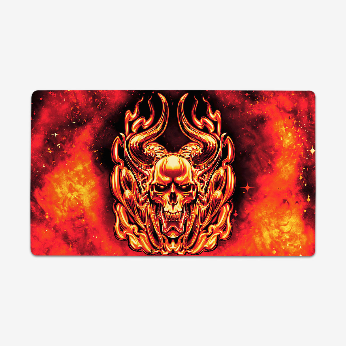 Space Demon Playmat - Premium Playmat from Inked Gaming - Just $34.99! Shop now at Game Crave Tournament Store