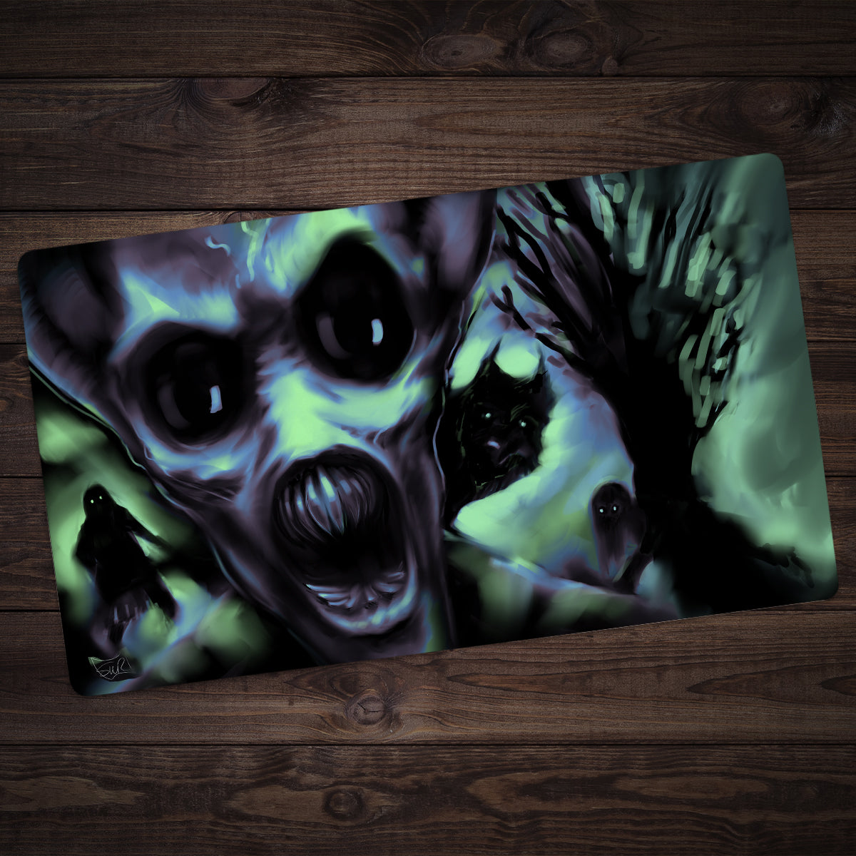 The Creepiest Playmat - Premium Playmat from Inked Gaming - Just $34.99! Shop now at Game Crave Tournament Store