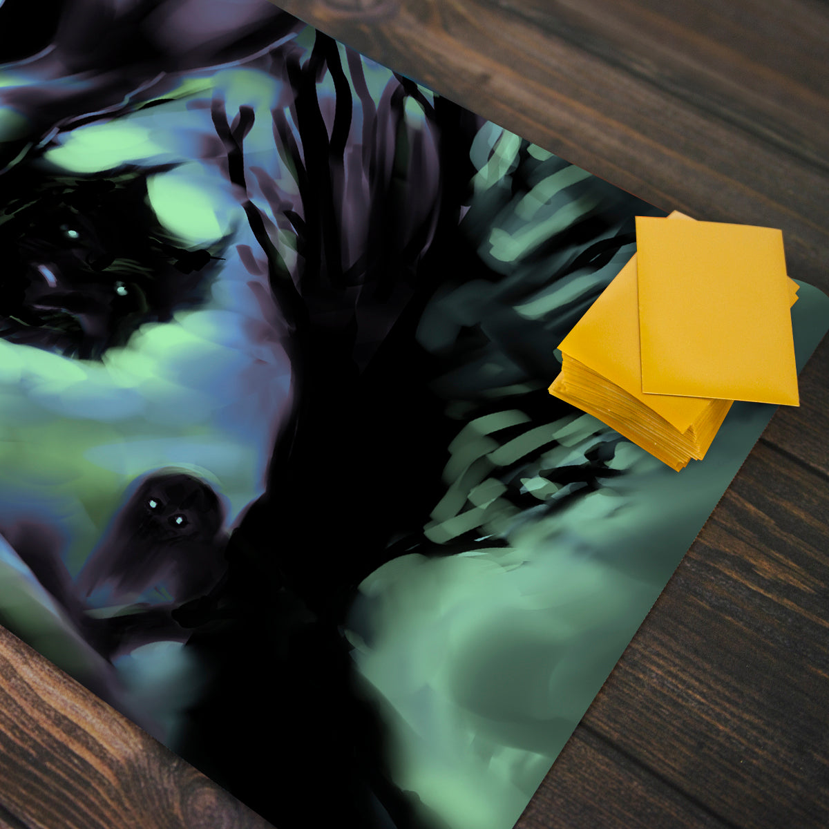 The Creepiest Playmat - Premium Playmat from Inked Gaming - Just $34.99! Shop now at Game Crave Tournament Store