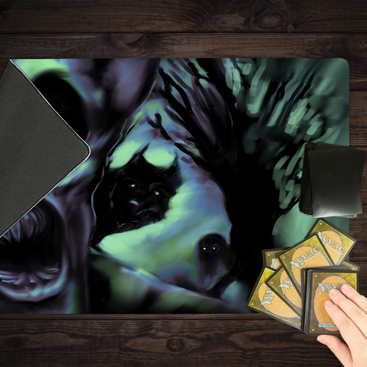 The Creepiest Playmat - Premium Playmat from Inked Gaming - Just $34.99! Shop now at Game Crave Tournament Store