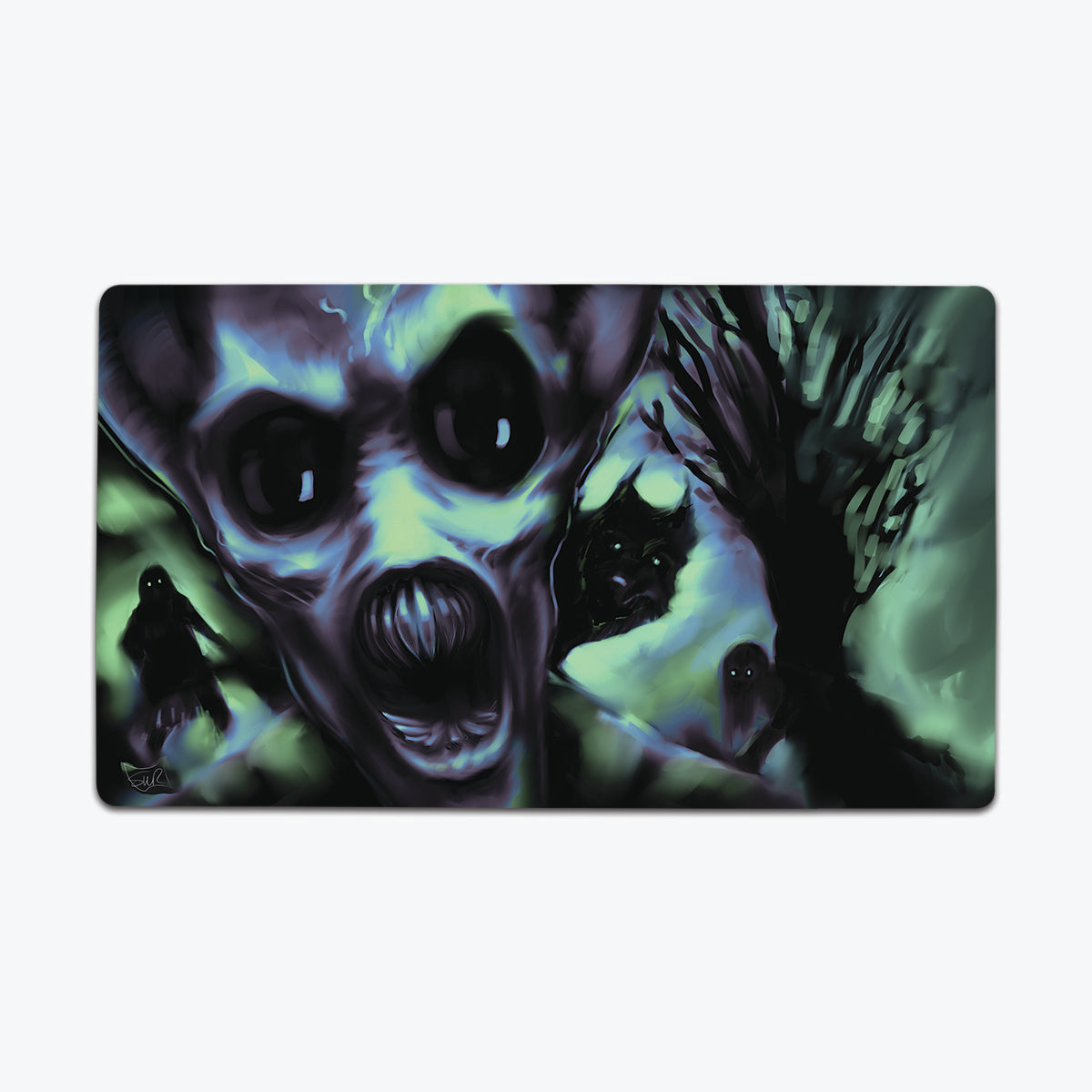 The Creepiest Playmat - Premium Playmat from Inked Gaming - Just $34.99! Shop now at Game Crave Tournament Store
