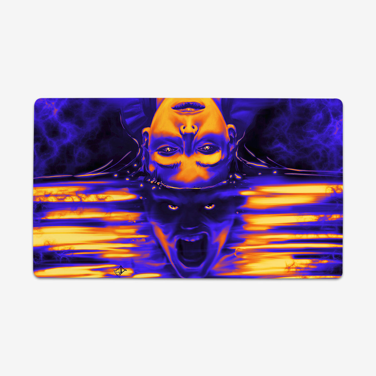 The Darkness Inside Playmat - Premium Playmat from Inked Gaming - Just $34.99! Shop now at Game Crave Tournament Store