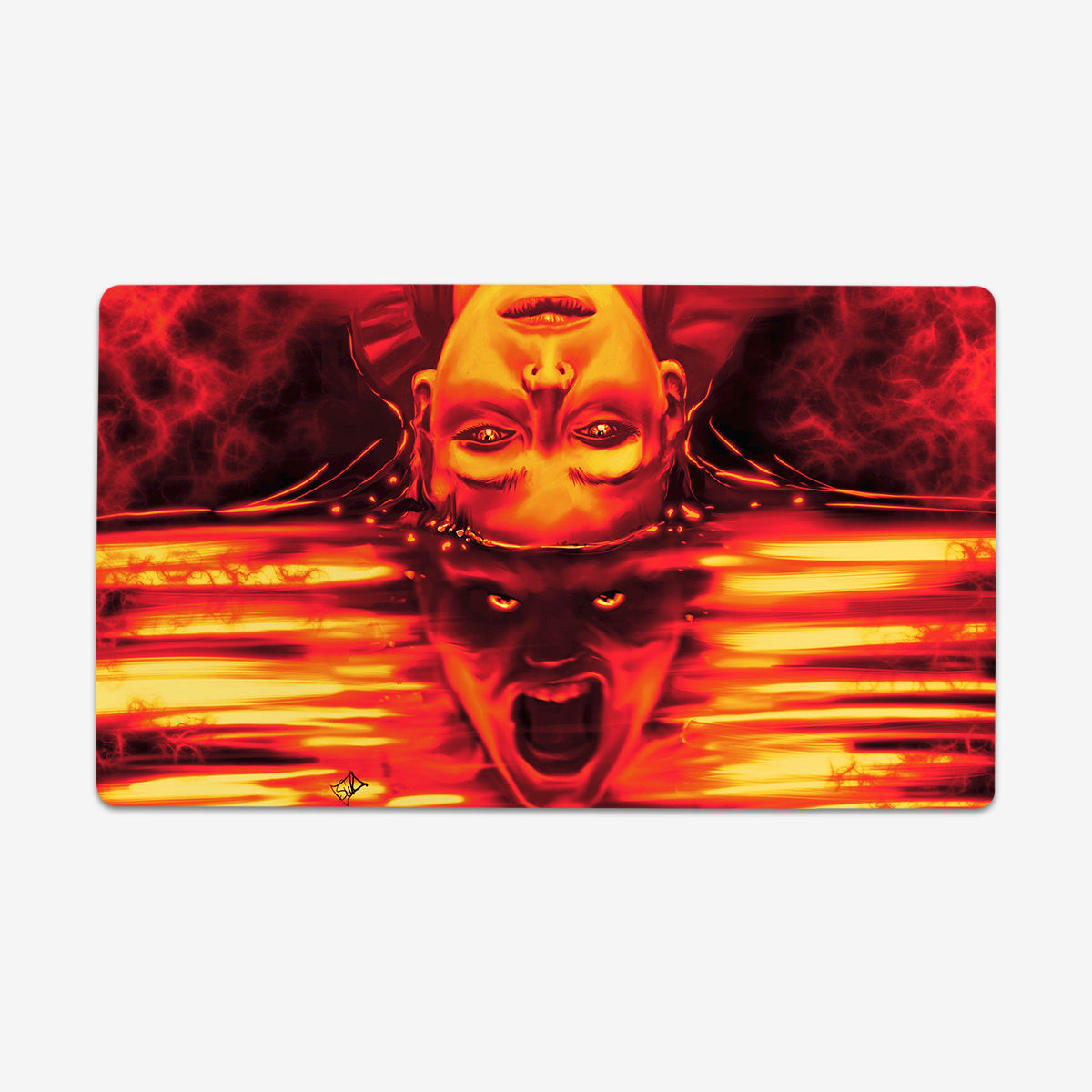 The Darkness Inside Playmat - Premium Playmat from Inked Gaming - Just $34.99! Shop now at Game Crave Tournament Store