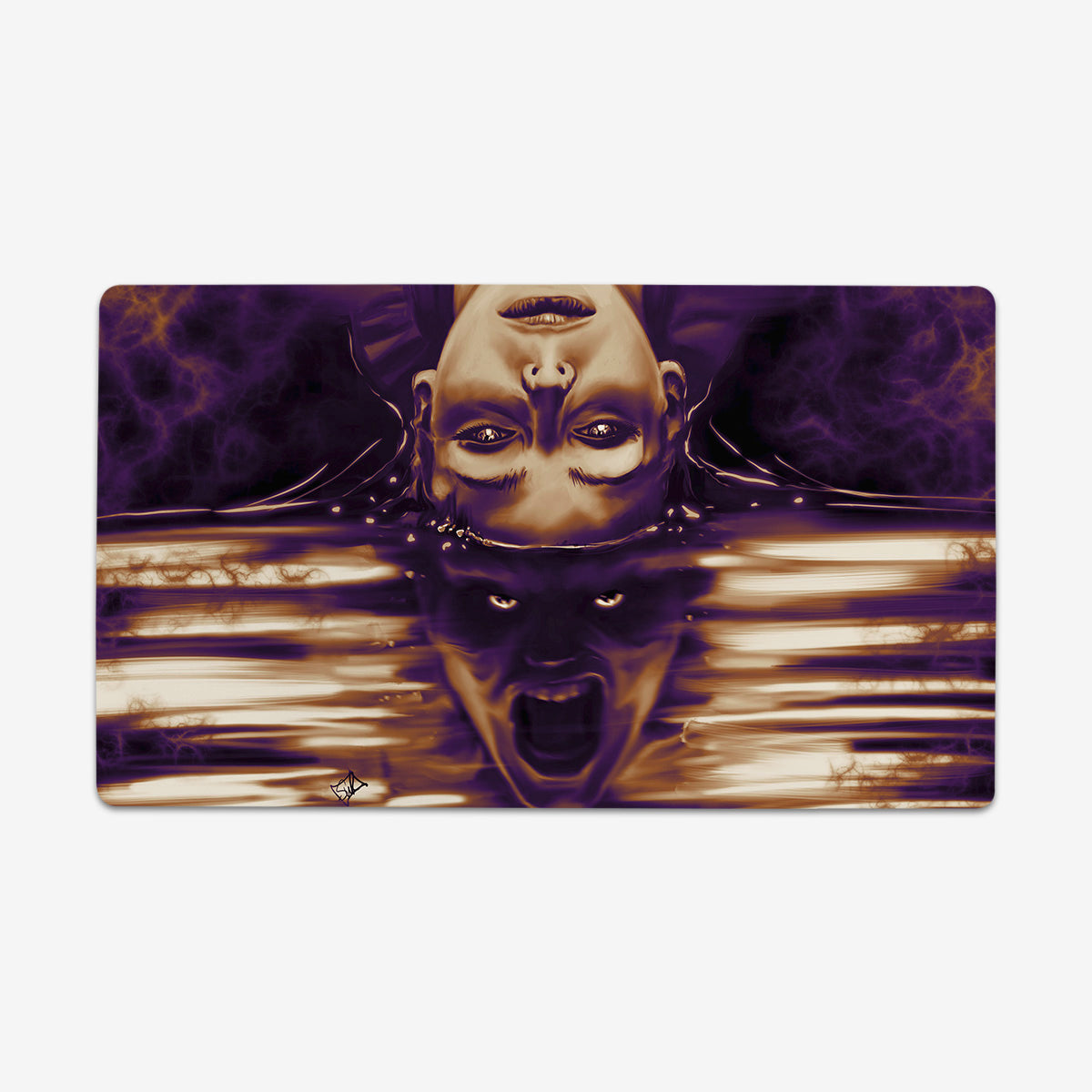 The Darkness Inside Playmat - Premium Playmat from Inked Gaming - Just $34.99! Shop now at Game Crave Tournament Store