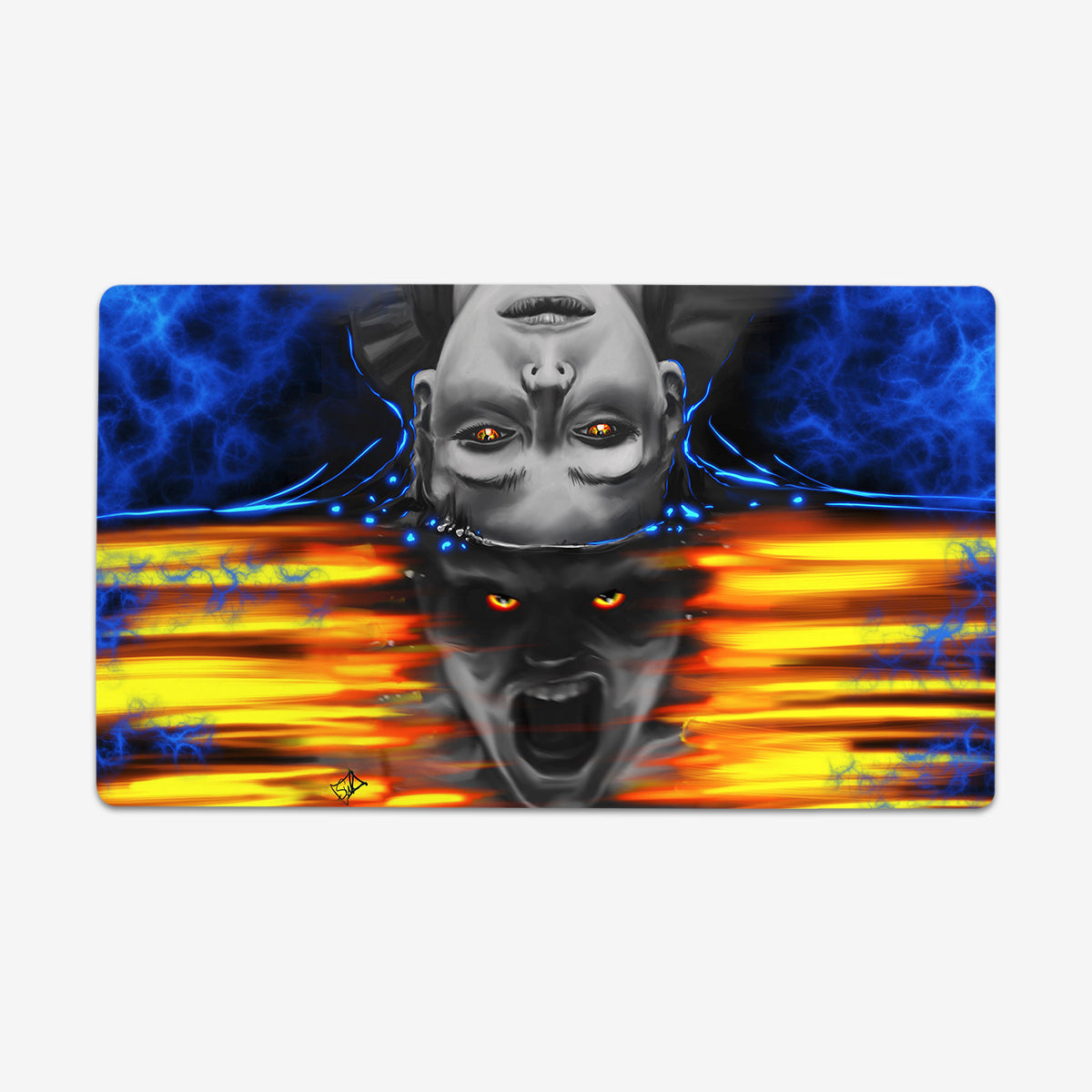 The Darkness Inside Playmat - Premium Playmat from Inked Gaming - Just $34.99! Shop now at Game Crave Tournament Store