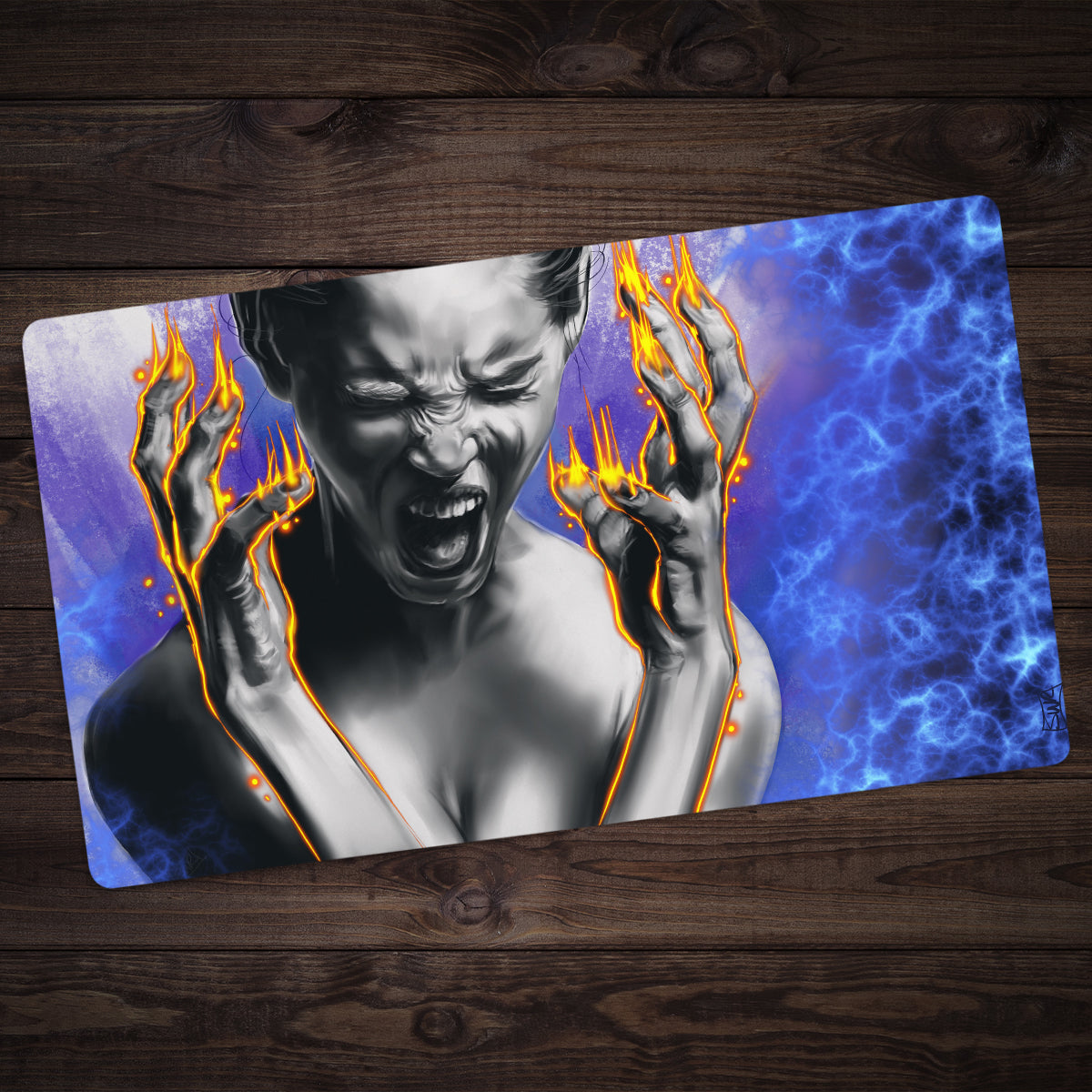 The Rage Playmat - Premium Playmat from Inked Gaming - Just $34.99! Shop now at Game Crave Tournament Store