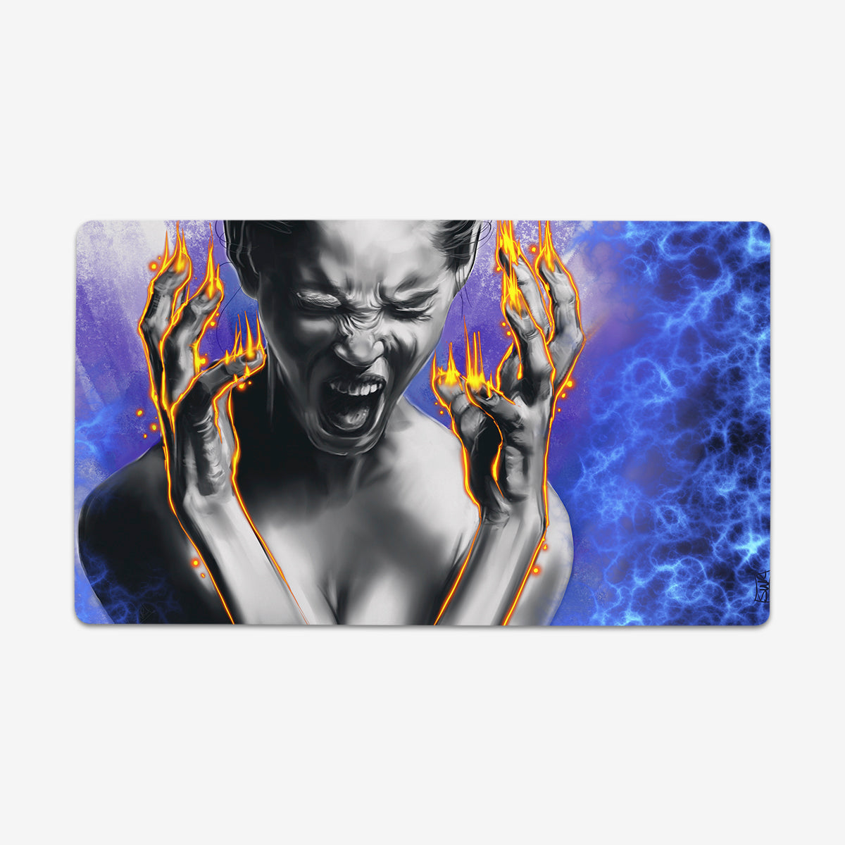 The Rage Playmat - Premium Playmat from Inked Gaming - Just $34.99! Shop now at Game Crave Tournament Store
