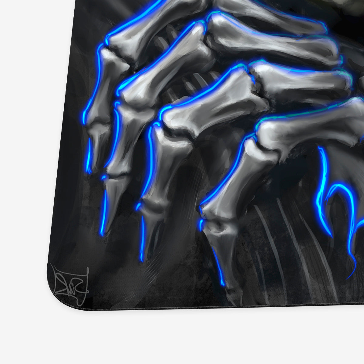 The Skeleton Reaper Playmat - Premium Playmat from Inked Gaming - Just $34.99! Shop now at Game Crave Tournament Store