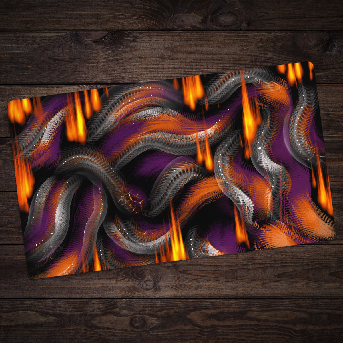 The Slithering Playmat - Premium Playmat from Inked Gaming - Just $34.99! Shop now at Game Crave Tournament Store