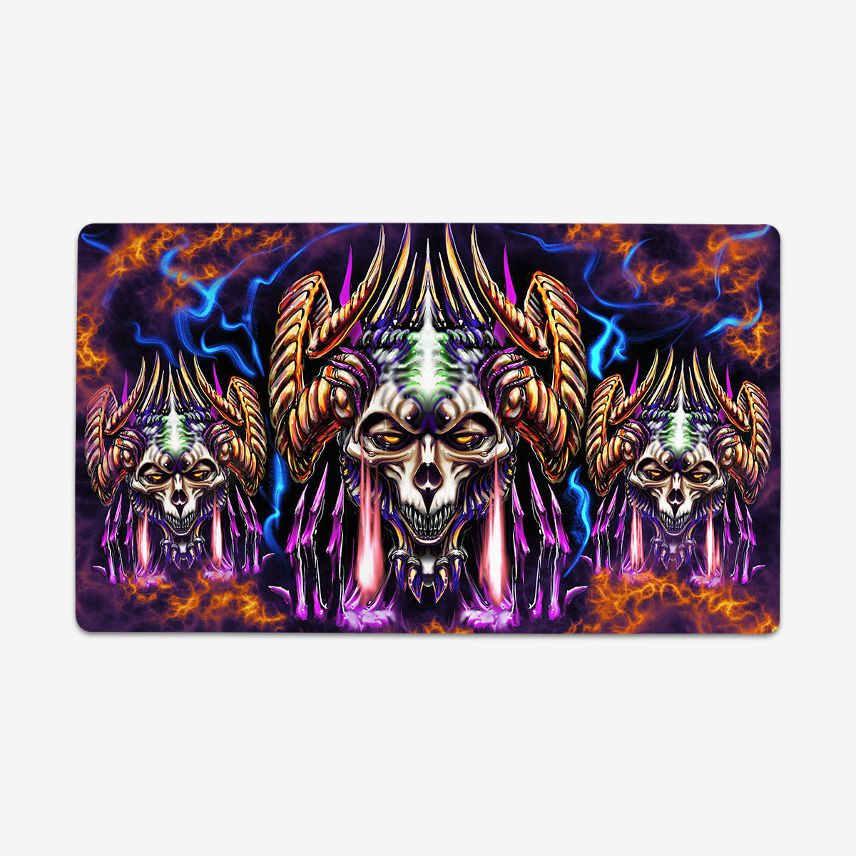 The Witching Skulls Playmat - Premium Playmat from Inked Gaming - Just $34.99! Shop now at Game Crave Tournament Store