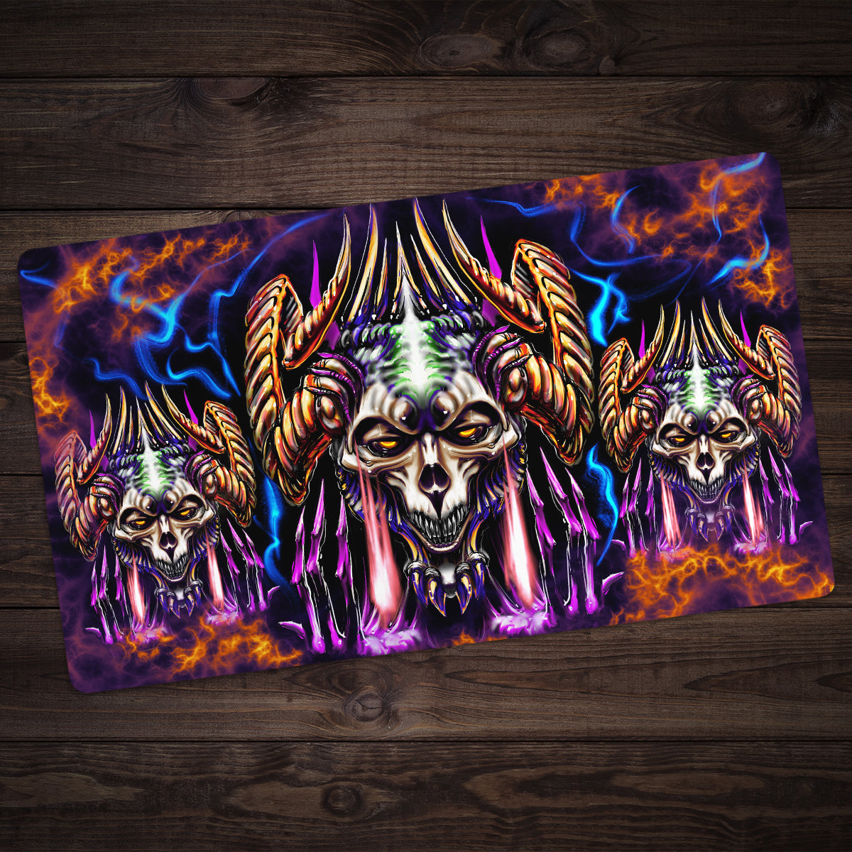 The Witching Skulls Playmat - Premium Playmat from Inked Gaming - Just $34.99! Shop now at Game Crave Tournament Store