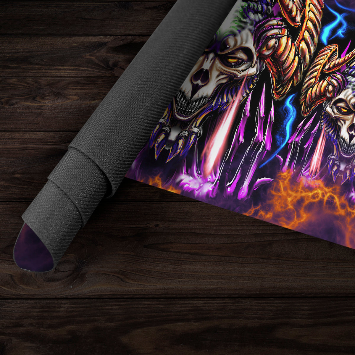 The Witching Skulls Playmat - Premium Playmat from Inked Gaming - Just $34.99! Shop now at Game Crave Tournament Store