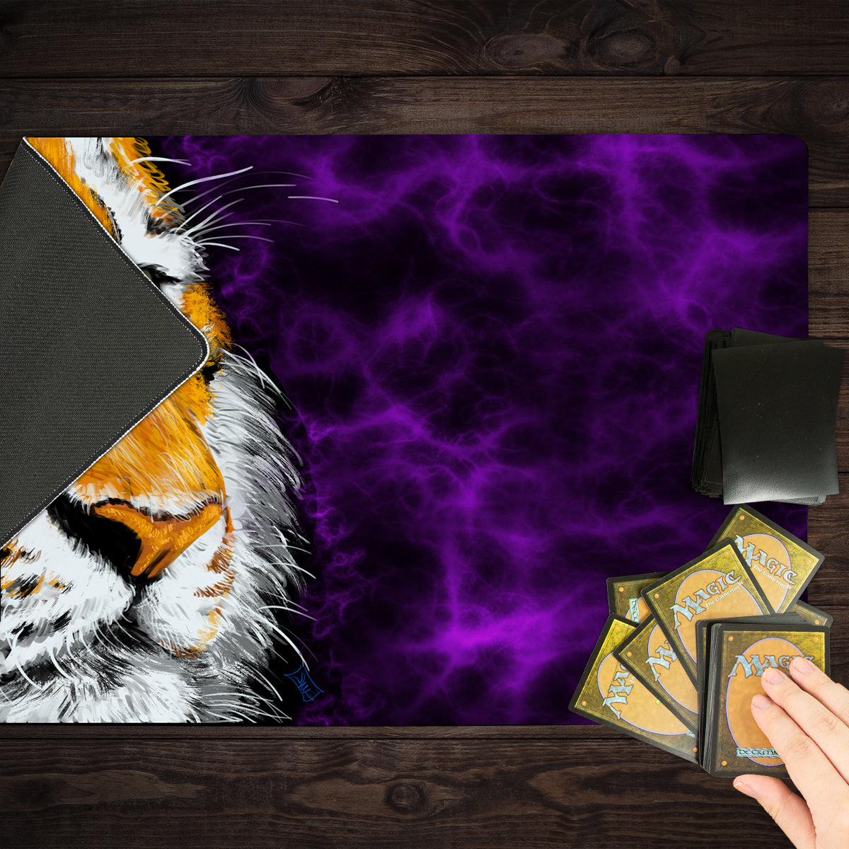 Tigers Glare Playmat - Premium Playmat from Inked Gaming - Just $34.99! Shop now at Game Crave Tournament Store