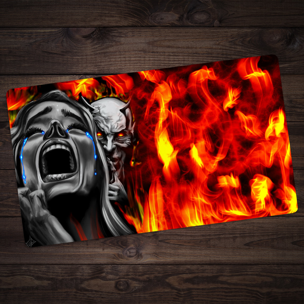Twisted and Tormented Playmat - Premium Playmat from Inked Gaming - Just $34.99! Shop now at Game Crave Tournament Store