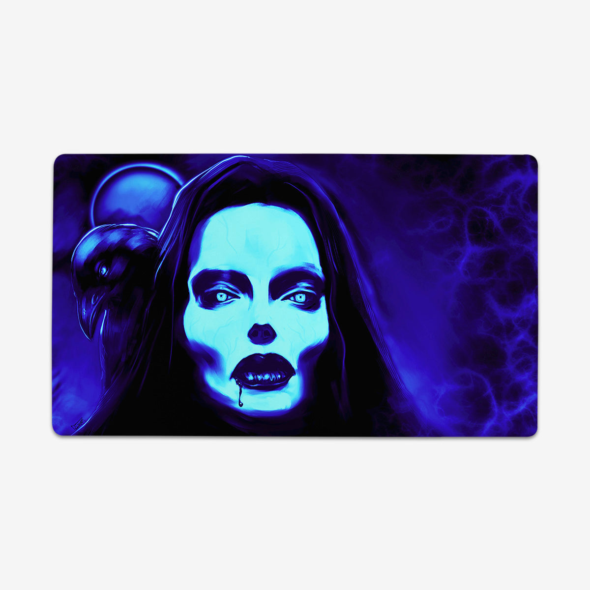 Vampire Raven Playmat - Premium Playmat from Inked Gaming - Just $34.99! Shop now at Game Crave Tournament Store