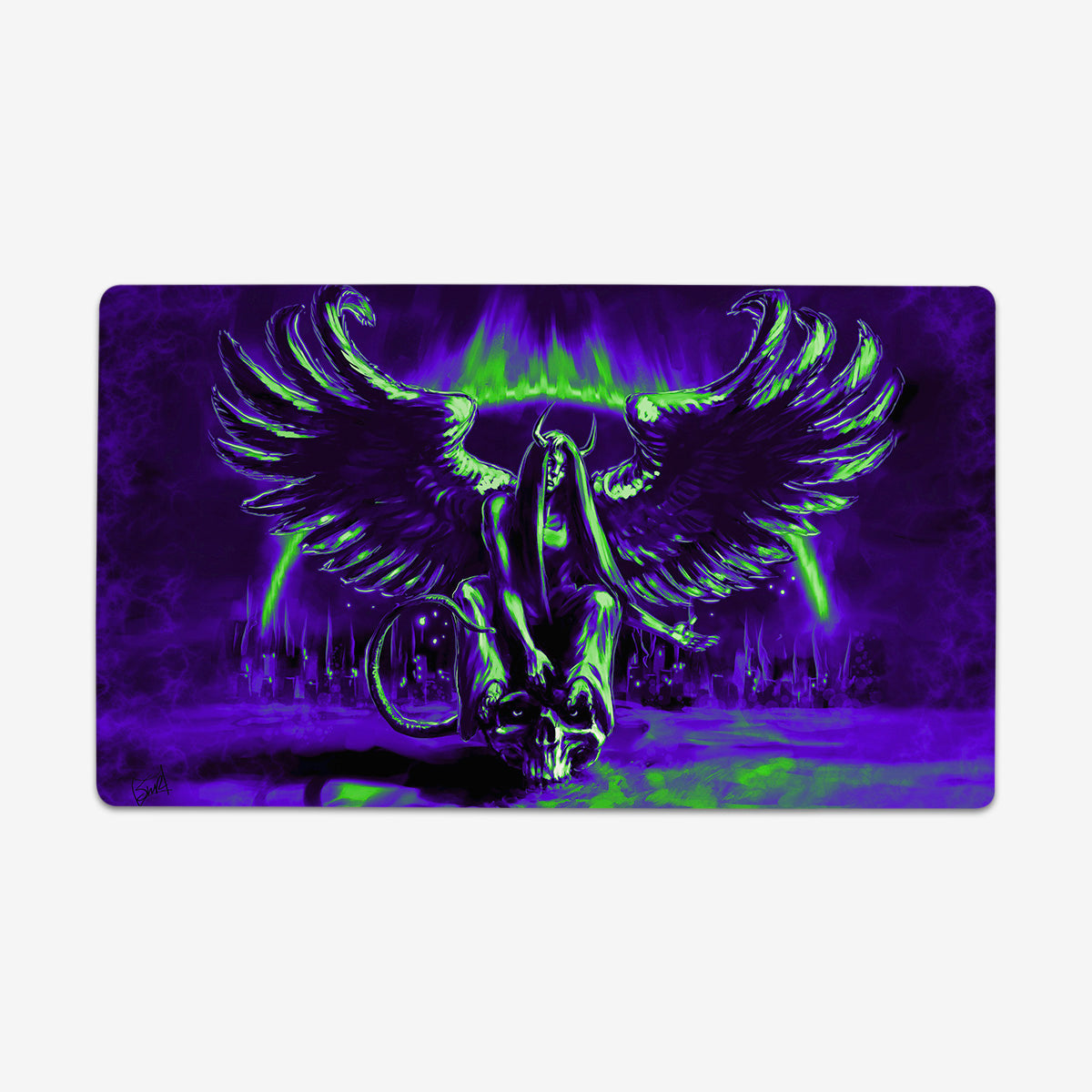 Welcome Doom Playmat - Premium Playmat from Inked Gaming - Just $34.99! Shop now at Game Crave Tournament Store