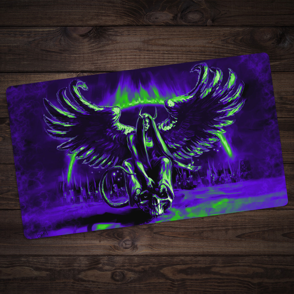 Welcome Doom Playmat - Premium Playmat from Inked Gaming - Just $34.99! Shop now at Game Crave Tournament Store