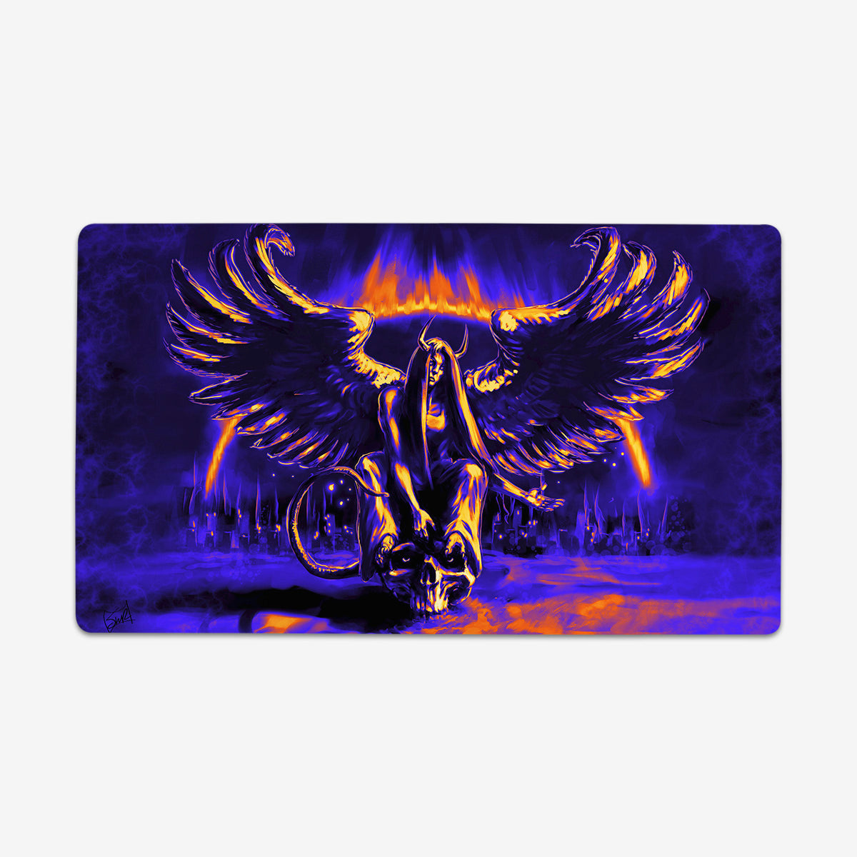Welcome Doom Playmat - Premium Playmat from Inked Gaming - Just $34.99! Shop now at Game Crave Tournament Store