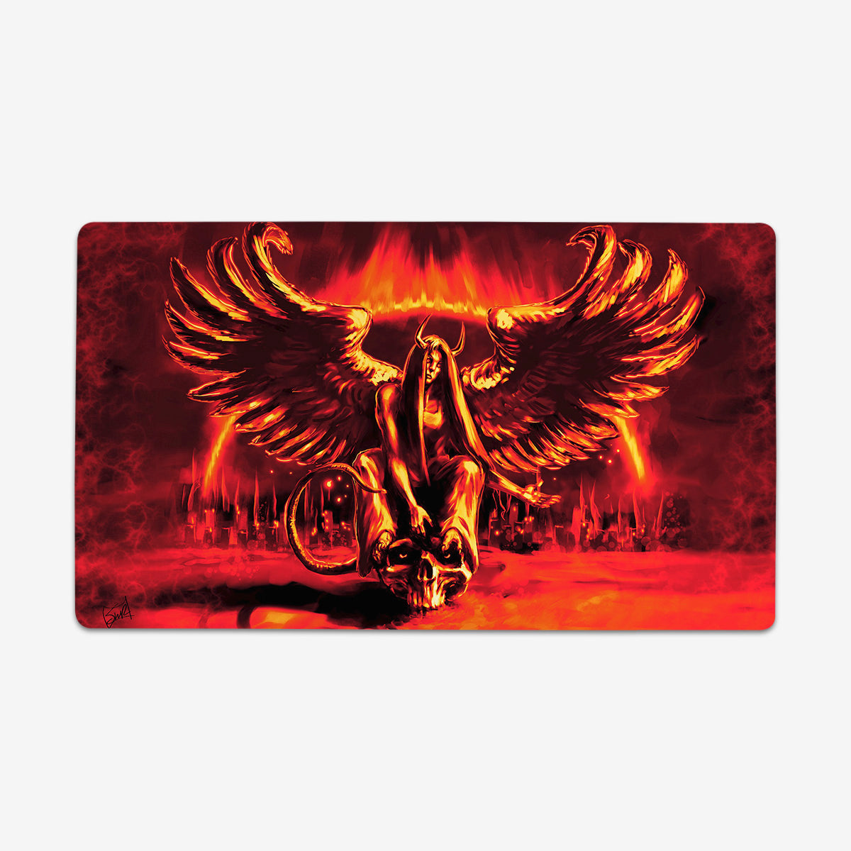 Welcome Doom Playmat - Premium Playmat from Inked Gaming - Just $34.99! Shop now at Game Crave Tournament Store