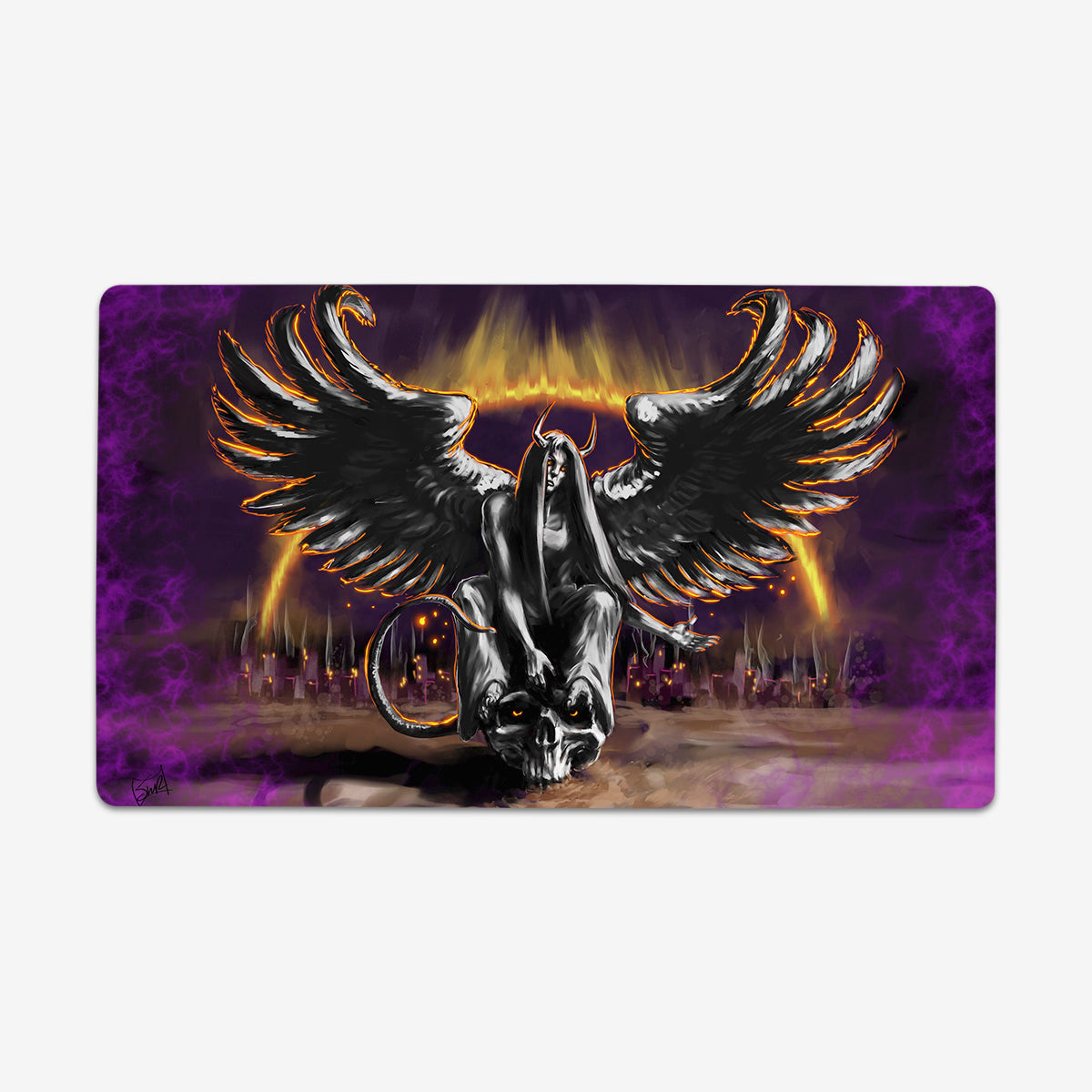 Welcome Doom Playmat - Premium Playmat from Inked Gaming - Just $34.99! Shop now at Game Crave Tournament Store