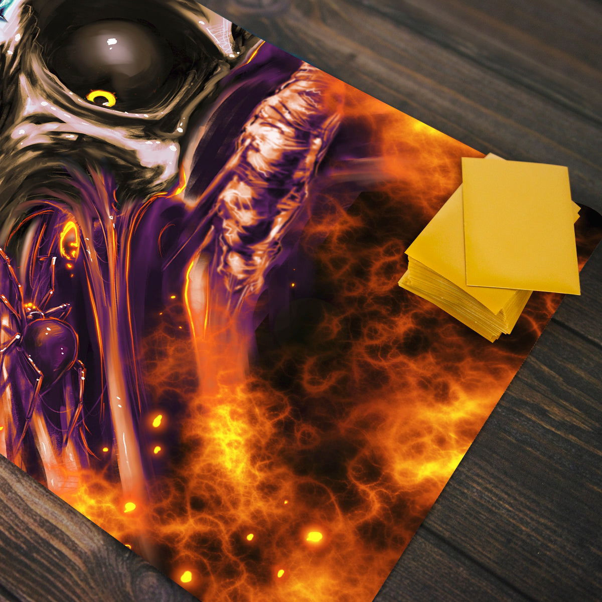 Why Spiders Playmat - Premium Playmat from Inked Gaming - Just $34.99! Shop now at Game Crave Tournament Store