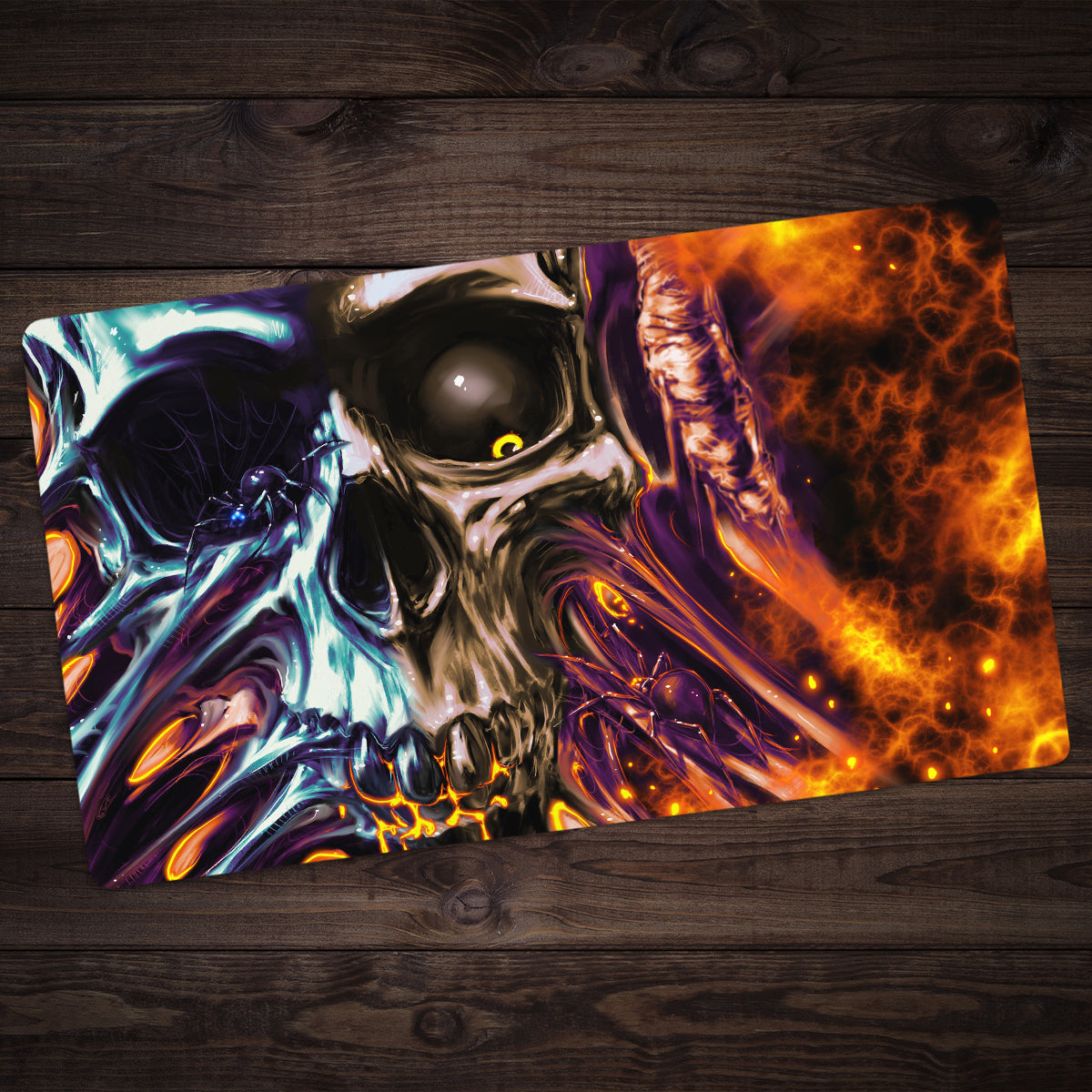 Why Spiders Playmat - Premium Playmat from Inked Gaming - Just $34.99! Shop now at Game Crave Tournament Store