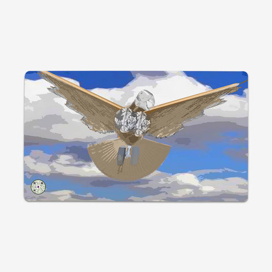 Steel Eagle Playmat - Premium Playmat from Inked Gaming - Just $34.99! Shop now at Game Crave Tournament Store