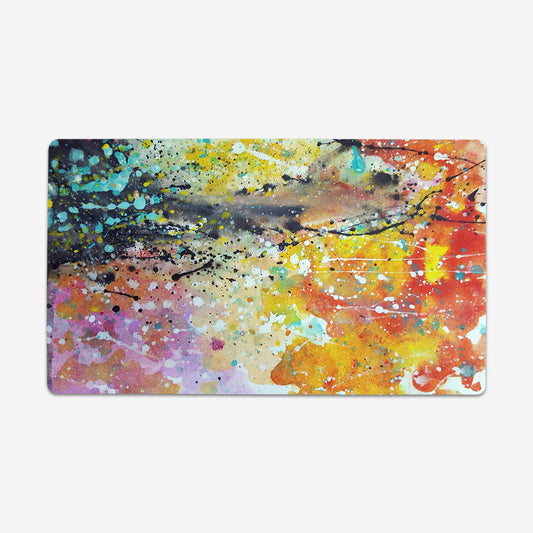 Splatterburst Playmat - Premium Playmat from Inked Gaming - Just $34.99! Shop now at Game Crave Tournament Store