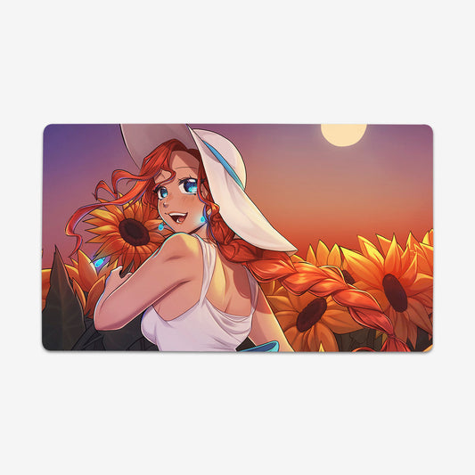 Sunflower Sunsets Playmat - Premium Playmat from Inked Gaming - Just $34.99! Shop now at Game Crave Tournament Store