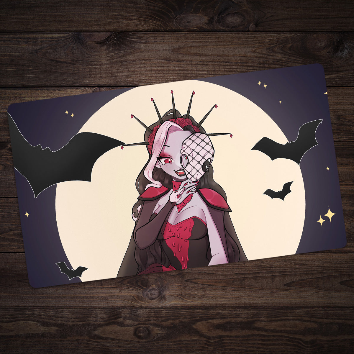 Vampire Masquerade Playmat - Premium Playmat from Inked Gaming - Just $34.99! Shop now at Game Crave Tournament Store