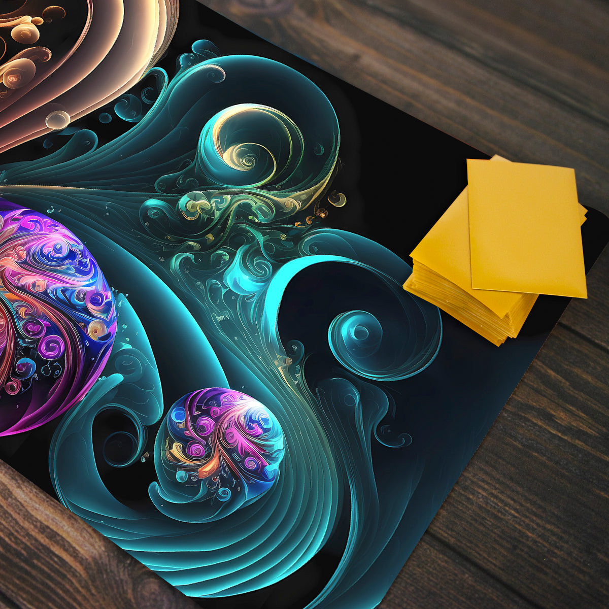 Smokey Doodle Playmat - Premium Playmat from Inked Gaming - Just $34.99! Shop now at Game Crave Tournament Store