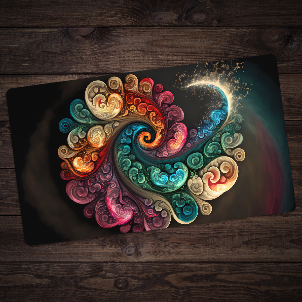 Smokey Marble Illusion Playmat - Premium Playmat from Inked Gaming - Just $34.99! Shop now at Game Crave Tournament Store