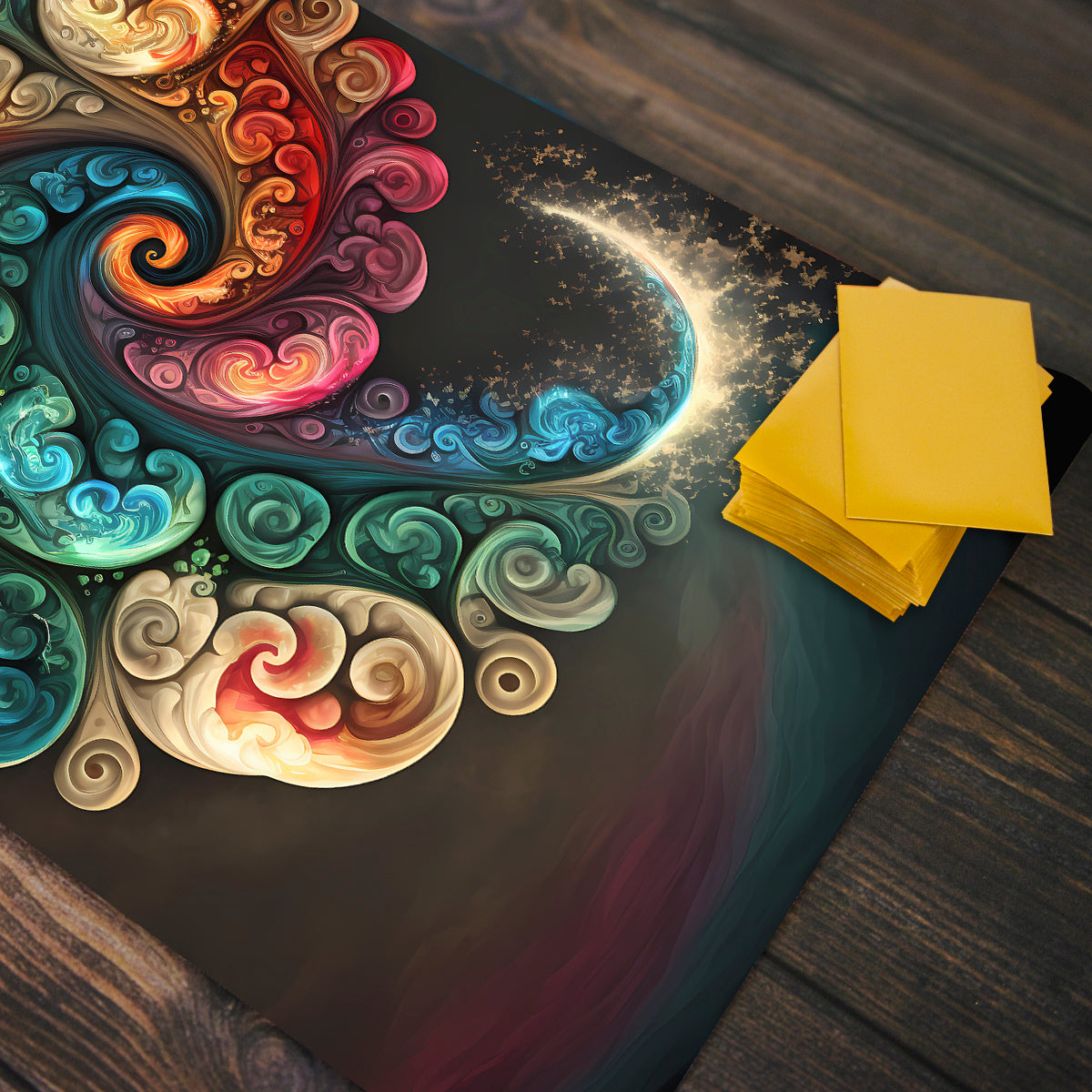Smokey Marble Illusion Playmat - Premium Playmat from Inked Gaming - Just $34.99! Shop now at Game Crave Tournament Store