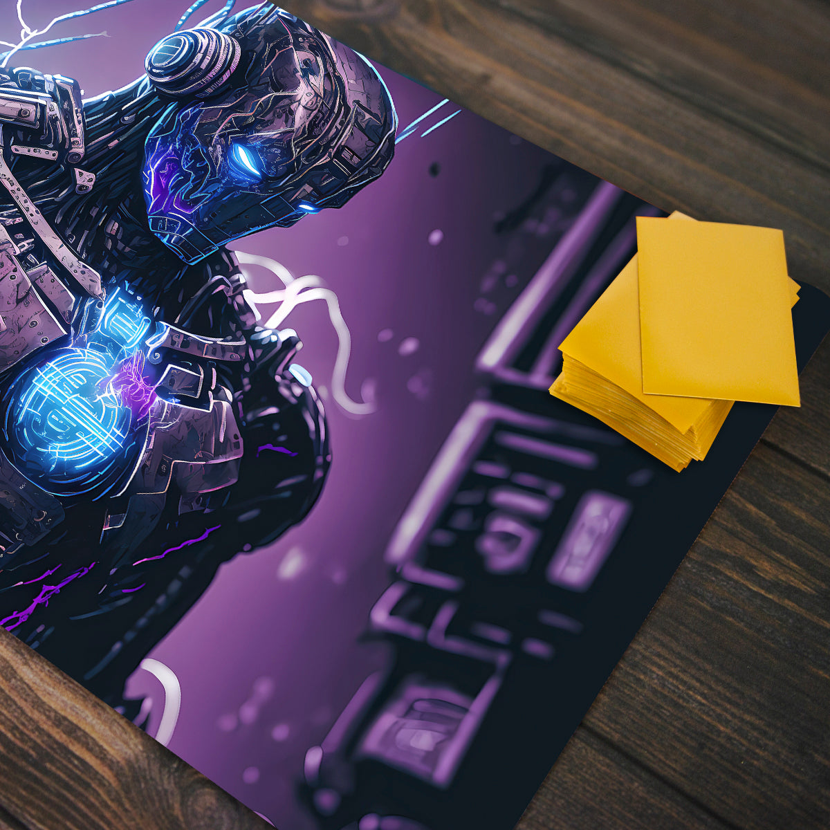 Techno Titan Playmat - Premium Playmat from Inked Gaming - Just $34.99! Shop now at Game Crave Tournament Store
